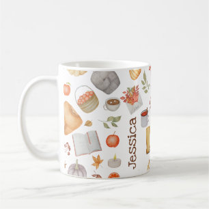 Mug Vibes Automne Décor Thanksgiving Personnalisé
