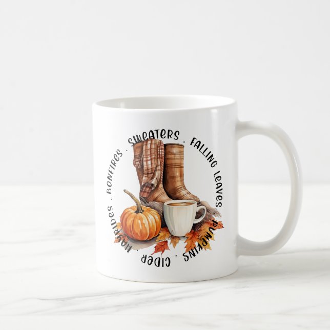 Mug Vibes automne et automne (Droite)