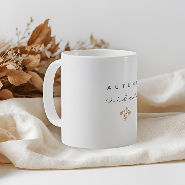 Mug Vibes d'automne minimalistes modernes (Créateur téléchargé)