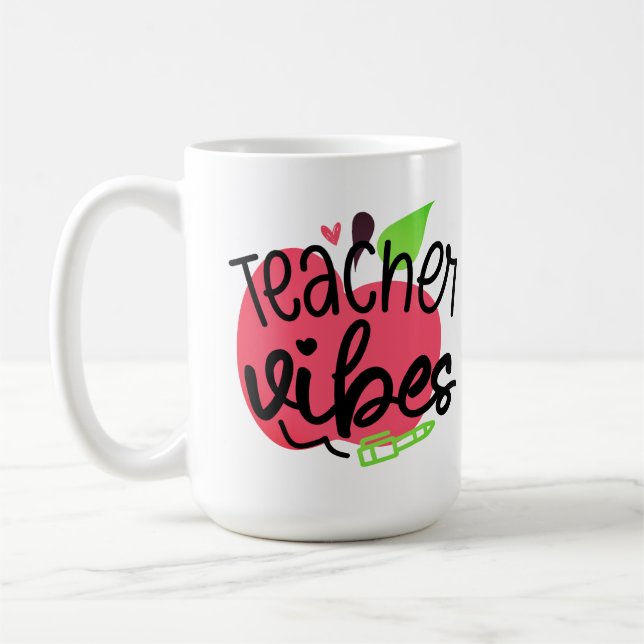 Mug Vibes de l'enseignant (Gauche)