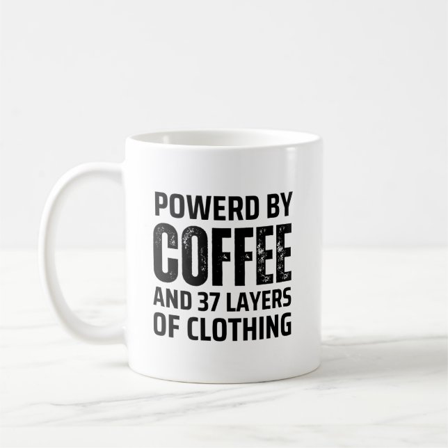 Mug Vibes de temps froid Mug, Café et temps (Gauche)