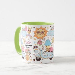 Mug Vibes d'été Pastel