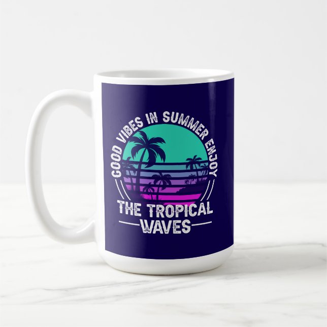 Mug Vibes d'été tropicales-82646 (Gauche)