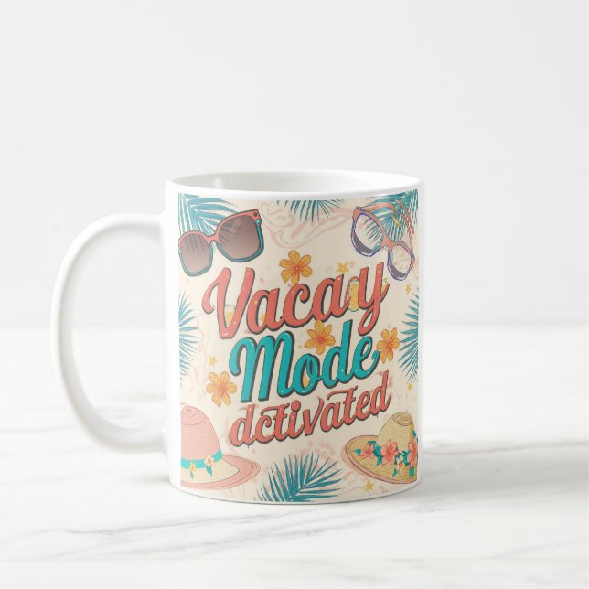 Mug Vibes été activées en mode Vacay (Gauche)