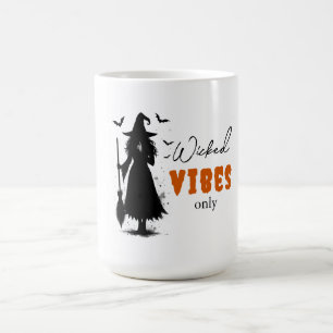 Mug "Vibes perdues seulement" - Sorcière noire Hallowe