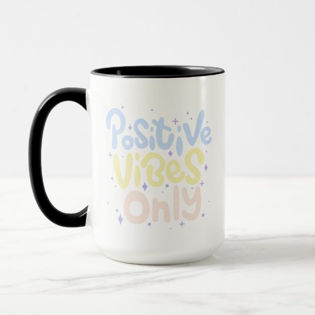 Mug Vibes Positives Seulement (Gauche)