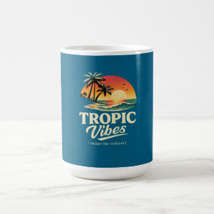 Mug Vibes tropicaux, échappez à l'ordinaire