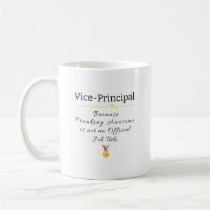 Mug Vice-directeur Freaking Awesome Titre du poste
