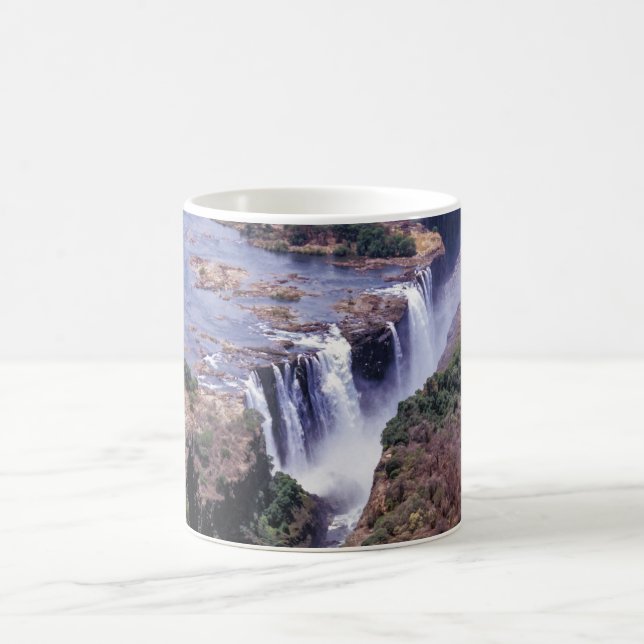 Mug Victoria Falls vue aérienne - Zimbabwe, Afrique (Centre)