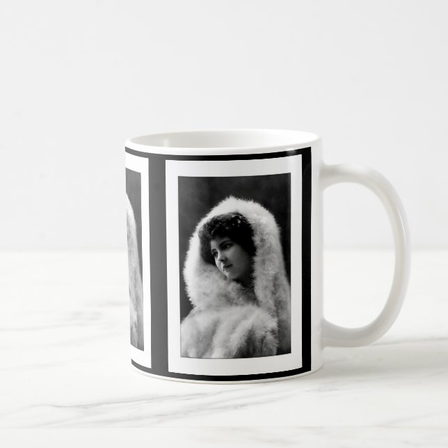 Mug victorian woman cameo pose (Droite)
