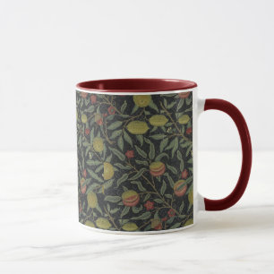 Mug Victorien vintage William Morris Feuilles de fruit