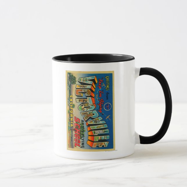 Mug Victorville, Californie - Army Flying School (Droite)
