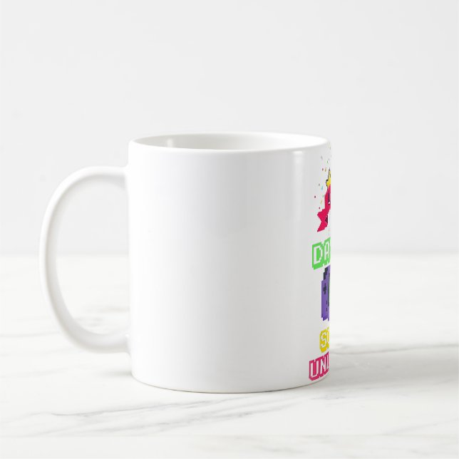 Mug Video Gamer Étudiant 100e jour Enseignant 100 jour (Gauche)