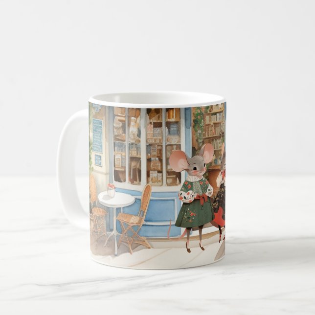 Mug Vie à Mice Town - Fille Day Out (Devant gauche)