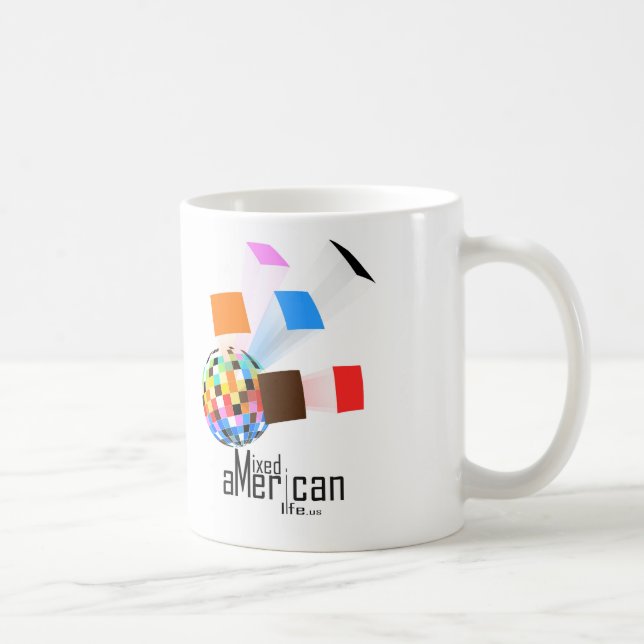 Mug Vie américaine mélangée (Droite)