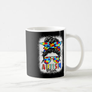Mug Vie de maman autiste chignon décoiffé décoloré pou