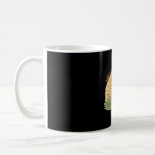Mug Vie d'or avec un rétro mignon - Design doré