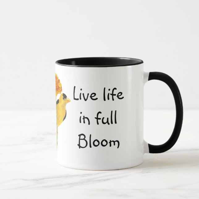 Mug Vie en pleine floraison Citations inspirantes (Droite)