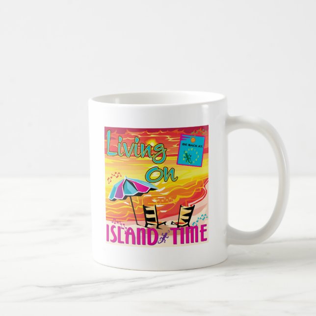 Mug Vie le temps d'île (Droite)