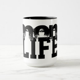 Mug VIE MOM mignonne et amusante |