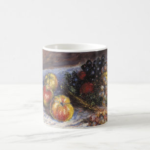 Mug Vie morte avec pommes et raisins par Claude Monet