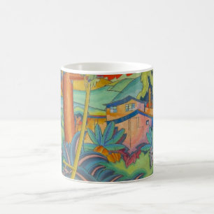 Mug Vieille maison de Kahala, par Arman Manookian,