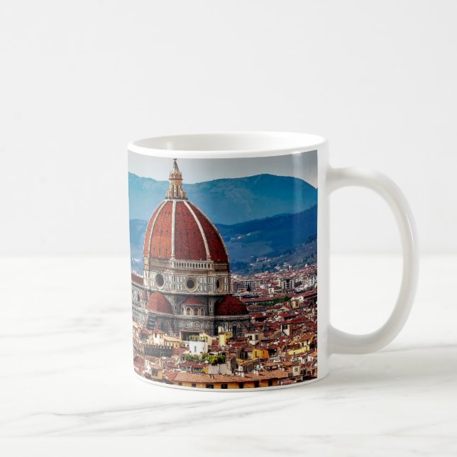 Mug Vieille ville de Florence, horizon de l'Italie (Droite)