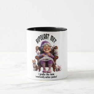 Mug Vielle Dame drôle