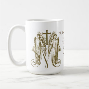 Mug Vierge catholique Marie Croix-Angels Prière Relig
