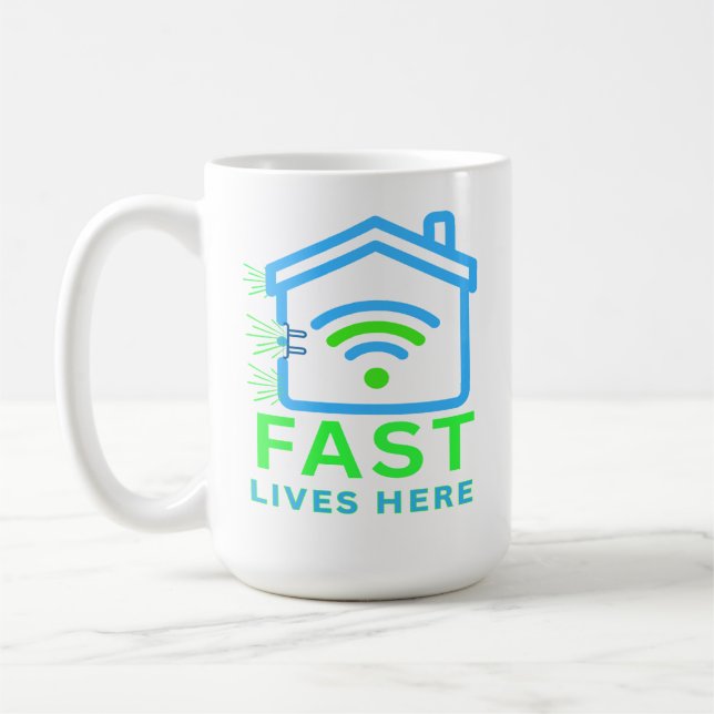 Mug Vies rapides ici (Gauche)