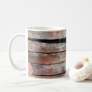 Mug Vieux bois rustique bateau en bois plank