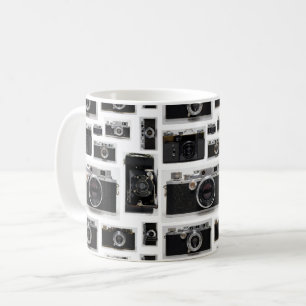 Mug Vieux caméscopes Vintages en vrac blanc