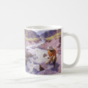 Mug Vieux Cowboy, Cherchant de l'Or, Wyoming par Leigh