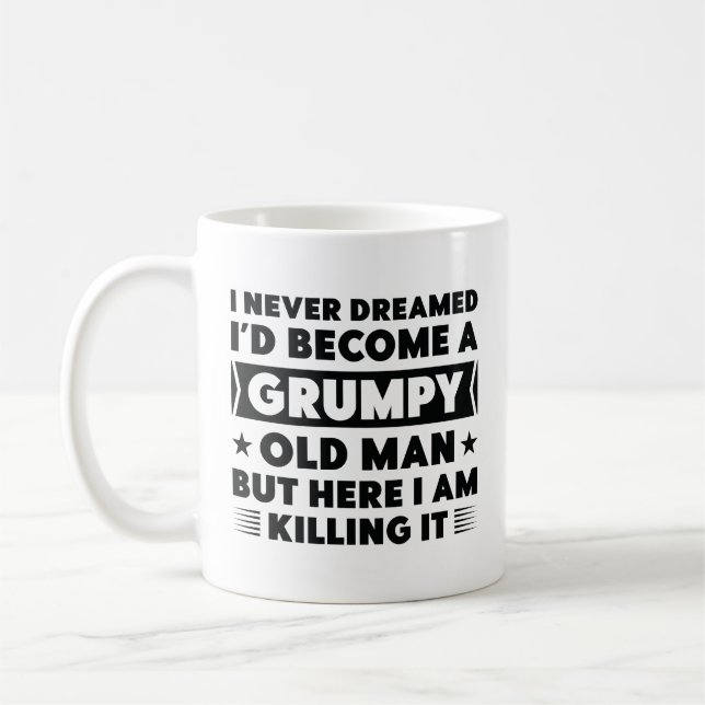 Mug Vieux grincheux (Gauche)