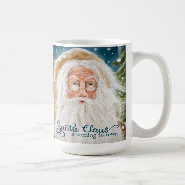 Mug Vieux Noël Père Noël (Droite)