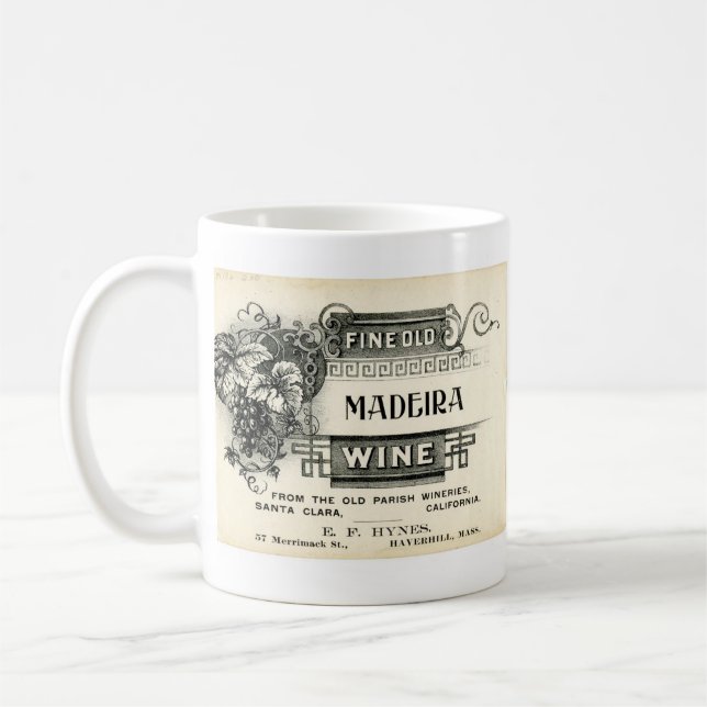 Mug Vieux vin fin de la Madère (Gauche)