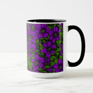 Mug Vigne de Clematis pourpre