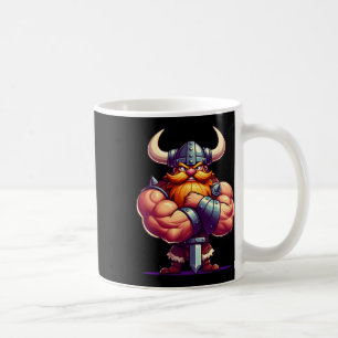 Mug Viking Flexing Muscles Van Lover Bodybuilding Gym