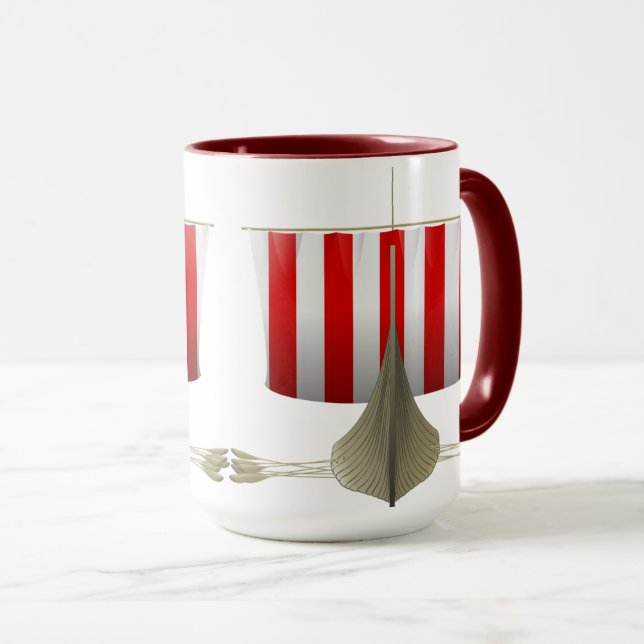 Mug - Viking Ship (Devant droit)