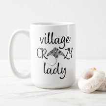 Village Dame folle avec un Stingray