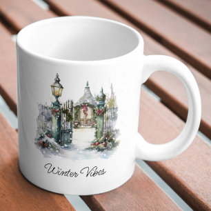 Mug Village de Noël écologique