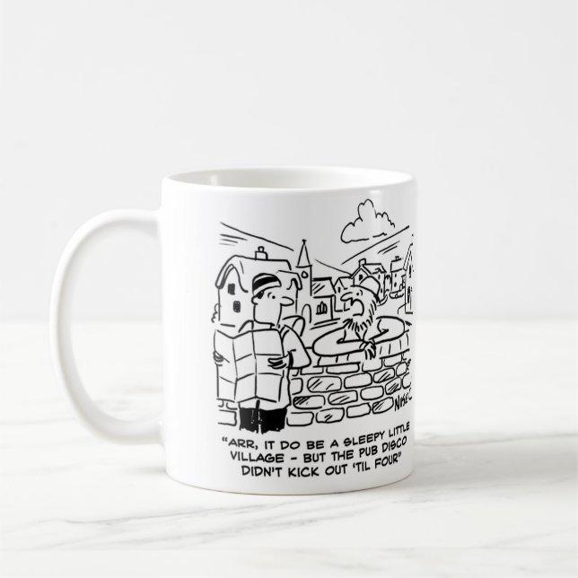 Mug Village endormi à cause de la discothèque du pub t (Gauche)