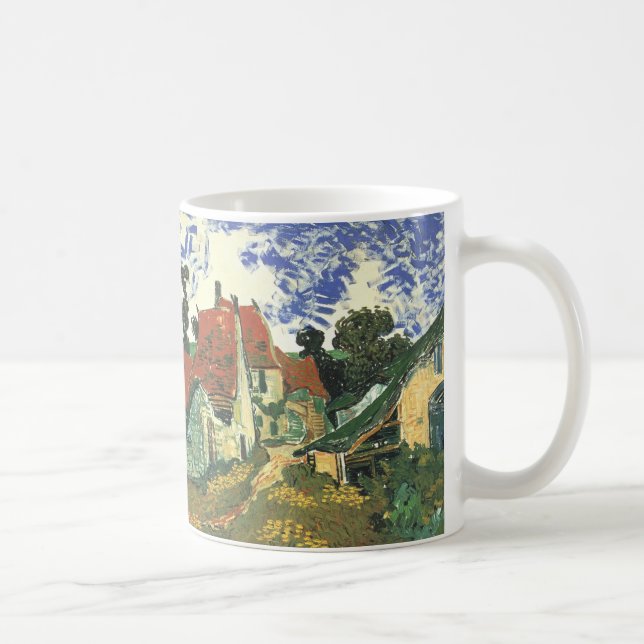 Mug Village Street à Auvers par Vincent van Gogh (Droite)