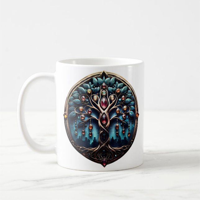 Mug Ville à l'ombre du luxueux arbre de vie. (Gauche)