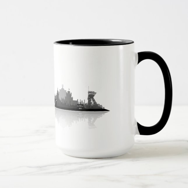 Mug Ville de Dortmund Skyline ´Tasse (Droite)
