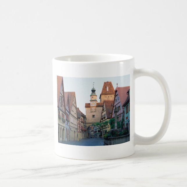 Mug Ville de Rothenburg, Allemagne (Droite)