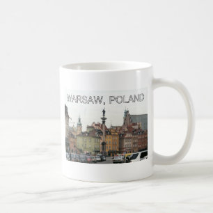 MUG VILLE DU REGARD FIXE MIASTO DE VARSOVIE POLOGNE