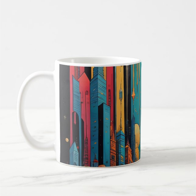 Mug Ville psychédélique (Gauche)