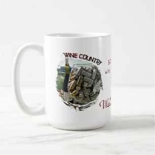 Mug Vin cool Campagne Café Mug!