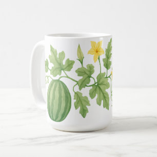 Mug Vin De Pastèque Aux Fleurs